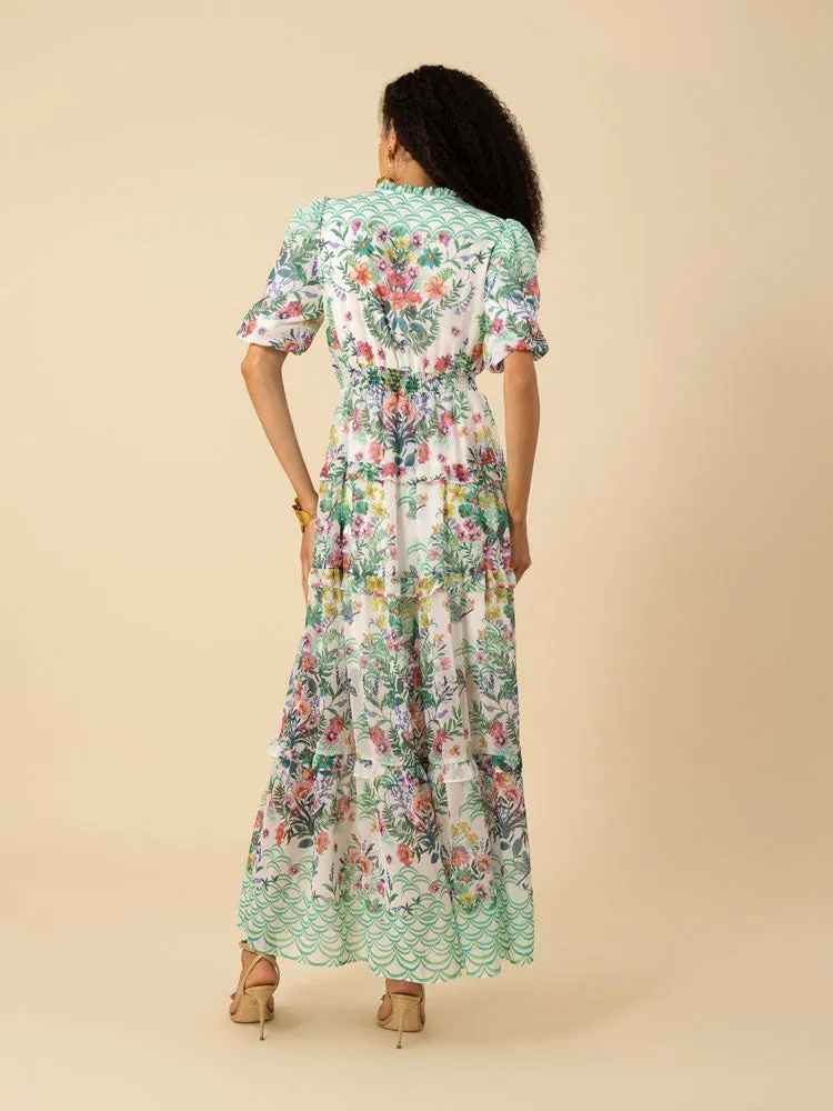 Hale Bob Khaleesi Dress Ivory