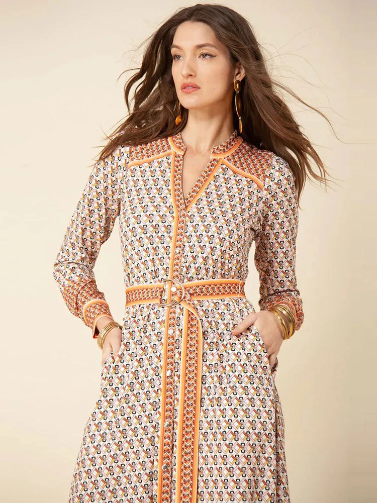 Hale Bob Margaux Dress Ivory