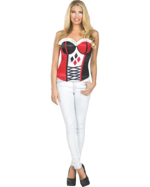 Harley Quinn Womens Corset