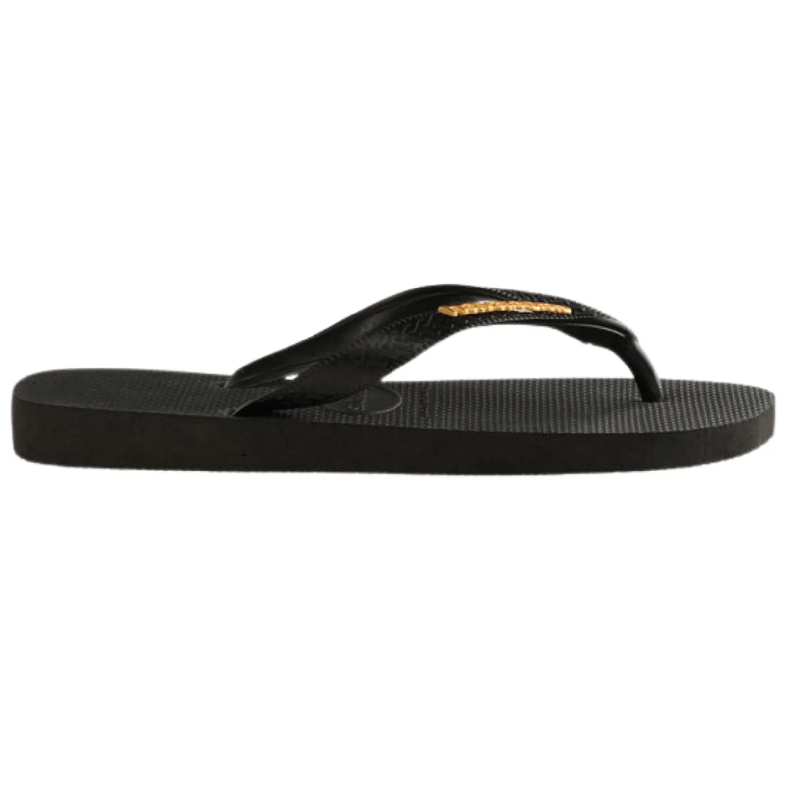 Havaianas Womens Logo Metallic Flip Flops
