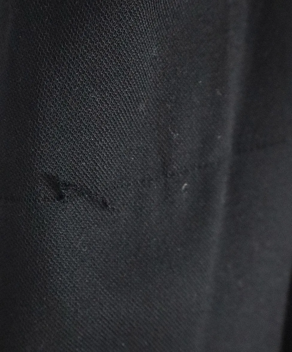 Helmut Lang Black Wool Cutouts Dress sz 8