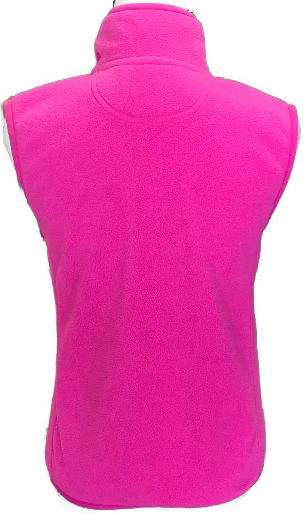 Hot Pink Ralph Lauren Fleece Vest Size S