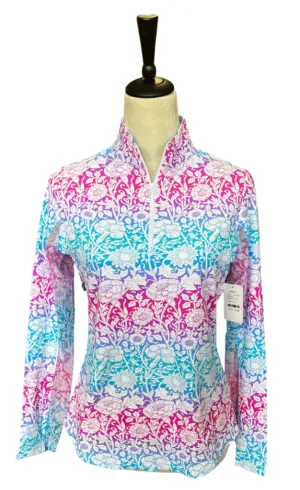 Ibkul Ombre Adjustable Sun Shirt Size S