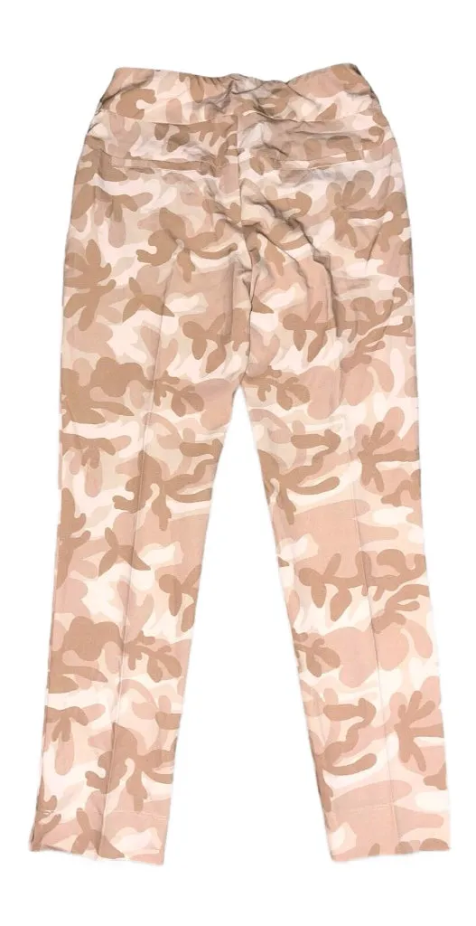Ibkul Women's Tan Camo Ankle Golf Pants Size 14 MSP$96