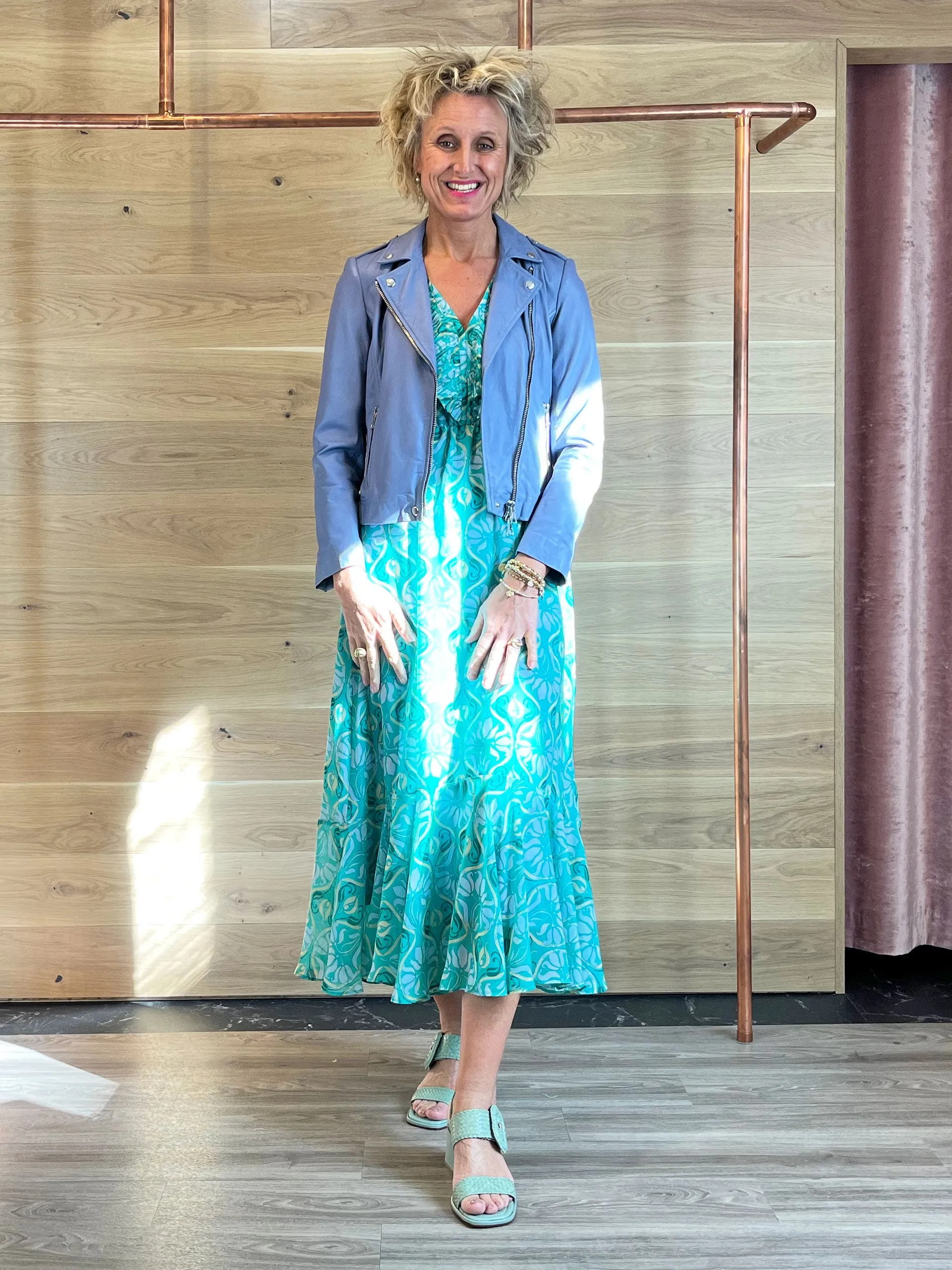 iBlues Bruno Dress Blue