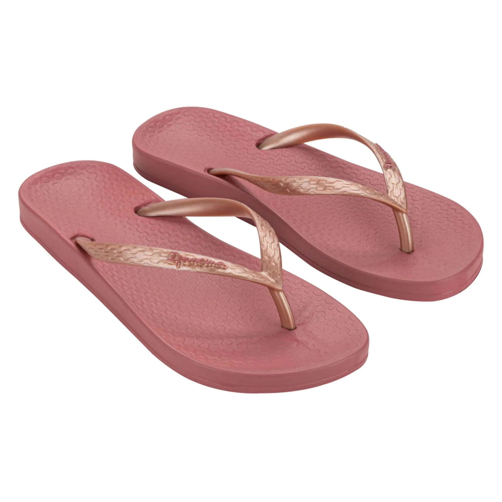 Ipanema Womens Anatomica Tan Vegan Flip Flops