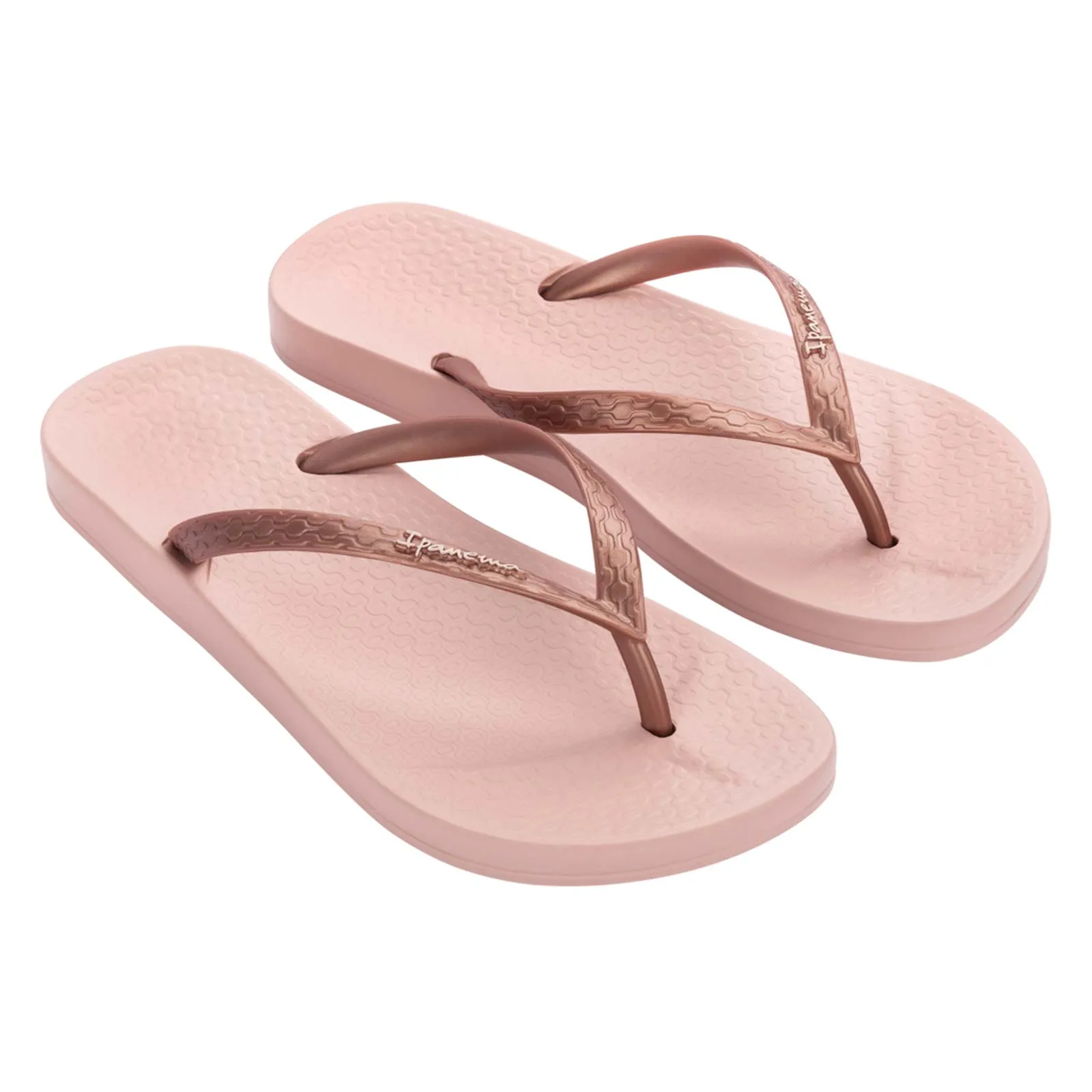 Ipanema Womens Anatomica Tan Vegan Flip Flops