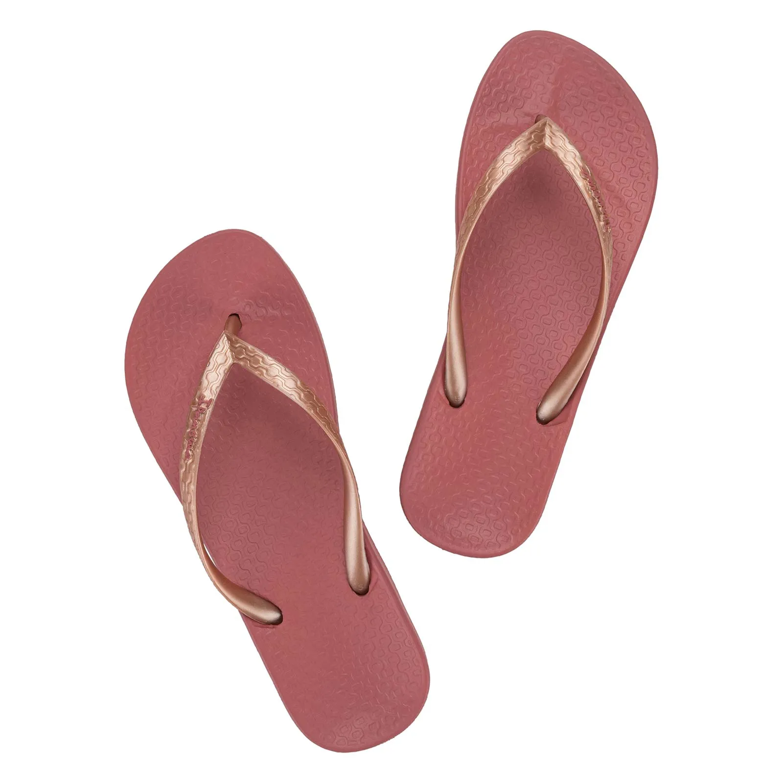 Ipanema Womens Anatomica Tan Vegan Flip Flops