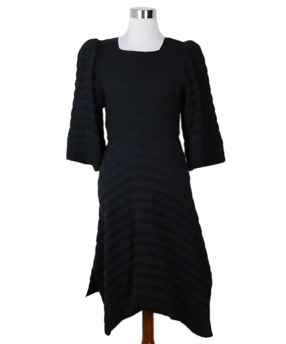 Isabel Marant Black Quilted Dress sz 2