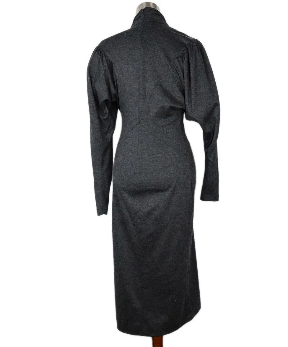 Isabel Marant Grey Wool Dress sz 2