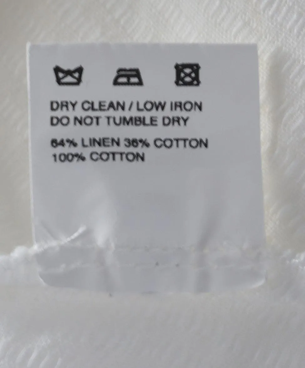 Jacquemus White Linen Cotton Dress sz 2