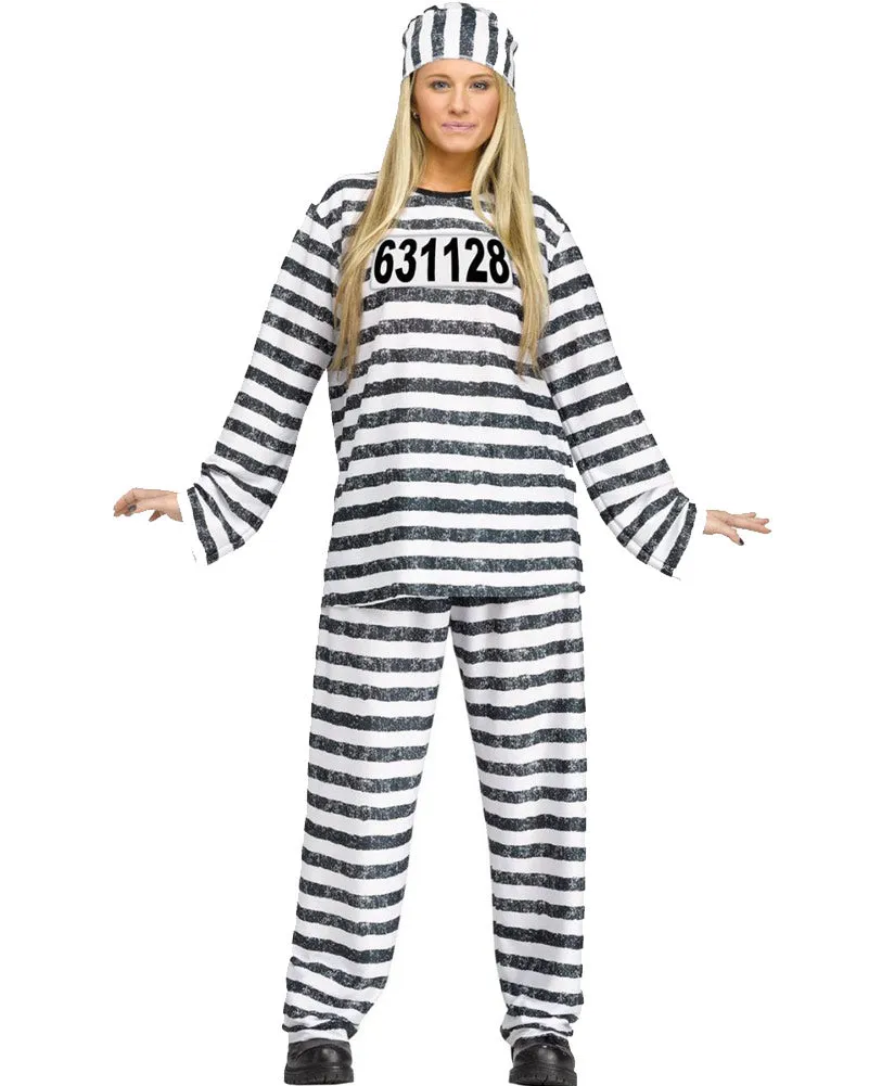 Jailhouse Honey Womens Costume