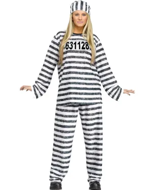 Jailhouse Honey Womens Costume