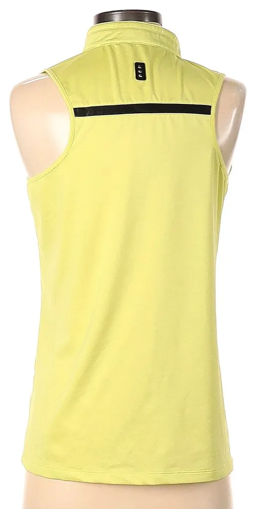 Jamie Sadock Yellow Sleeveless Top w/ Black Details Size S. MSP$89