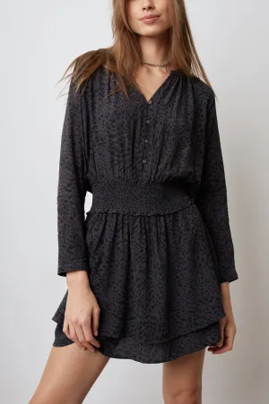 JASMINE DRESS - SPOTTED SLATE Rails