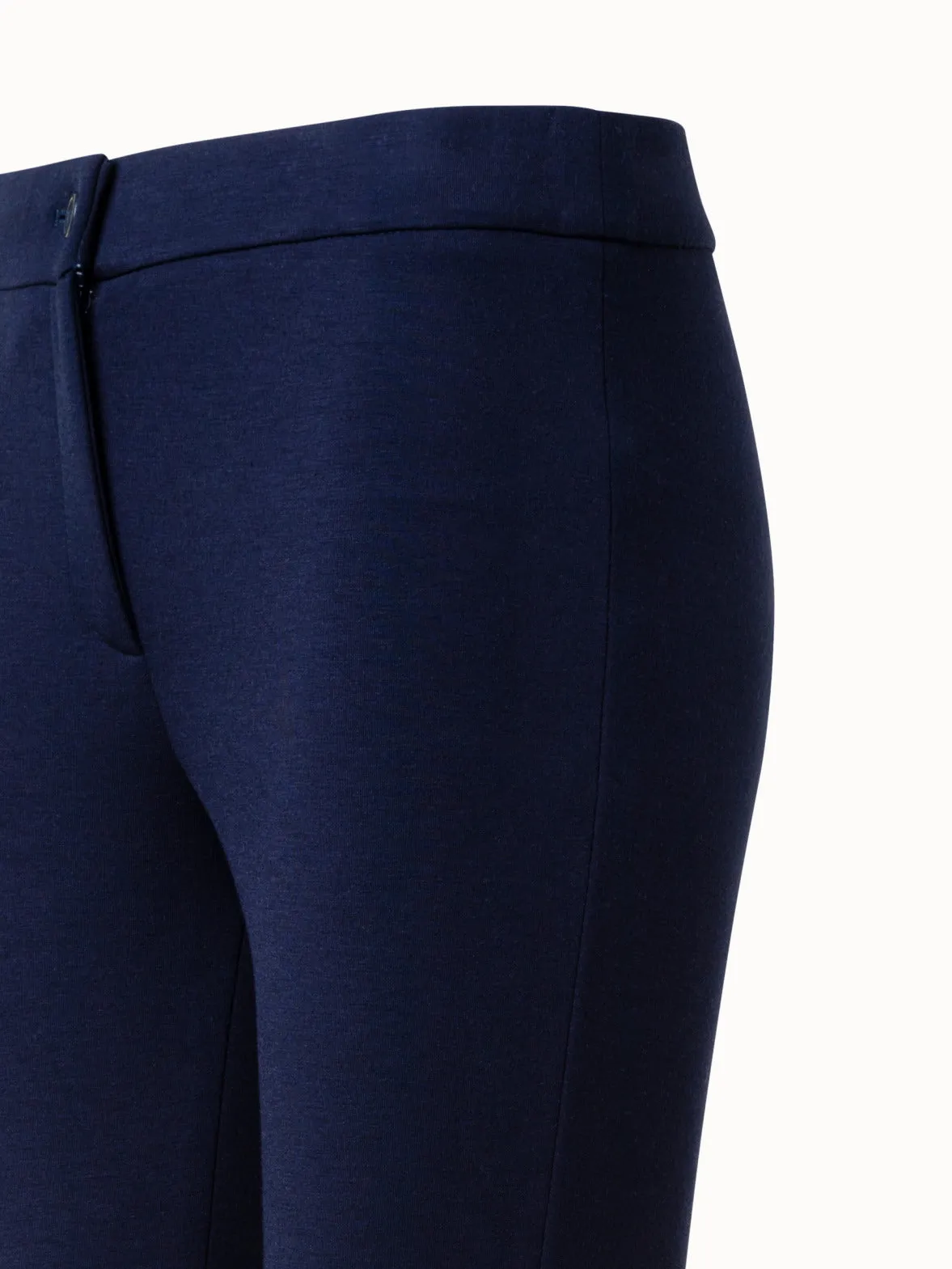 Jersey Stretch Leggings with Slit Akris