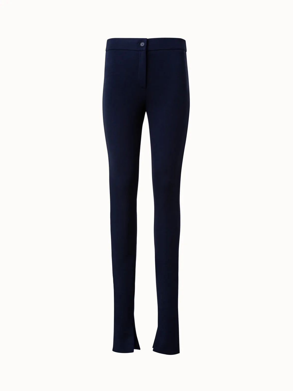 Jersey Stretch Leggings with Slit Akris