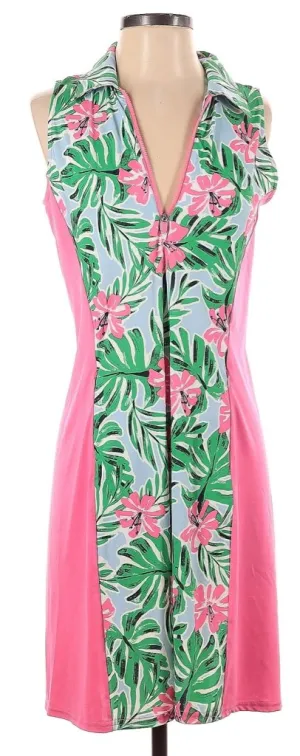 Jofit Aloha Print Sleeveless Golf Dress Size S MSP$120
