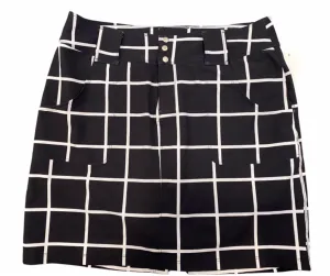 Jofit Black & White Grid Skort Size 8