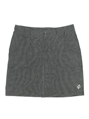 Jofit Black & White Mini-Check Playoff Gol Skort Size 4  MSP$98