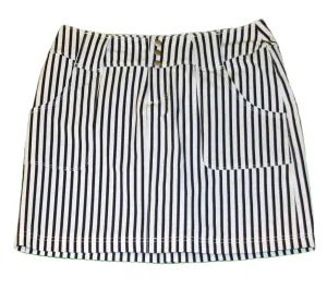 Jofit Navy & White Striped 17" Skort Size 2