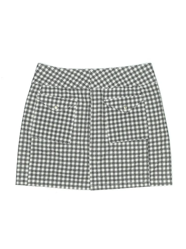 Jofit Women's Loden Green & White Gingham Golf Skort Size 8 MSP$90