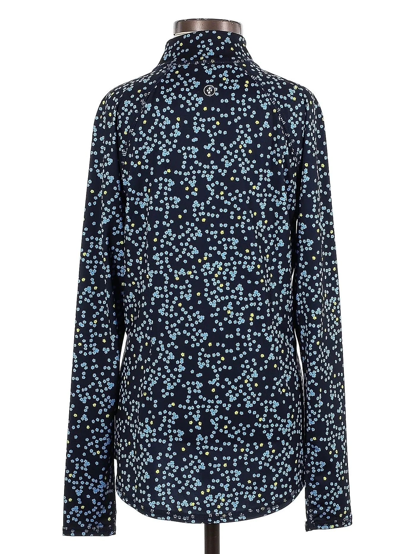 Jofit Women's Navy Floral Print Golf Pullover Size S MSP$