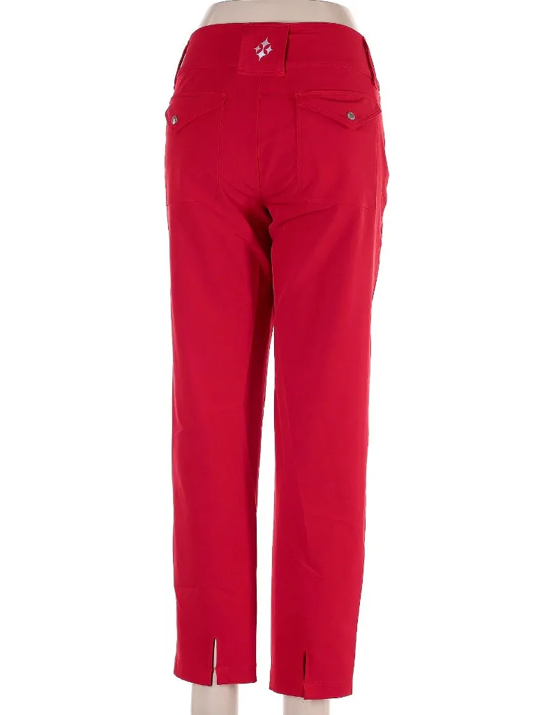 Jofit Women's Red Ankle Golf Pants Size 6 MSP$110