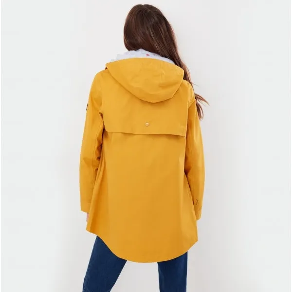 Joules COAST Womens Raincoat Antique Gold