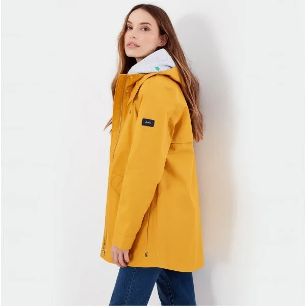 Joules COAST Womens Raincoat Antique Gold