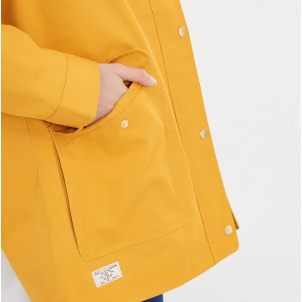 Joules COAST Womens Raincoat Antique Gold