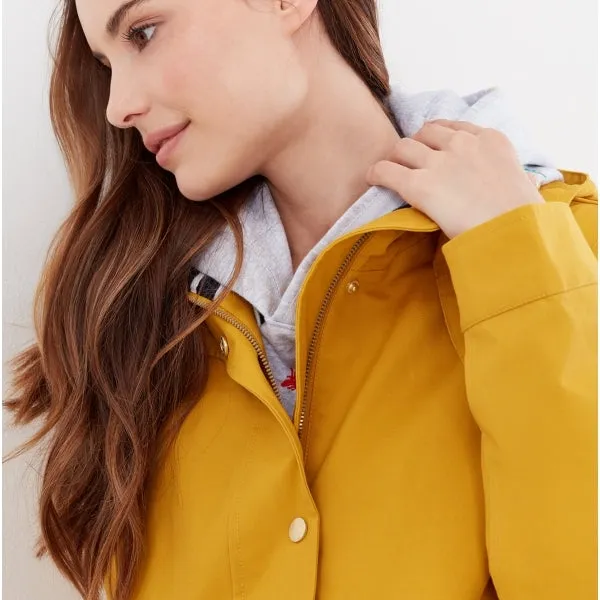 Joules COAST Womens Raincoat Antique Gold