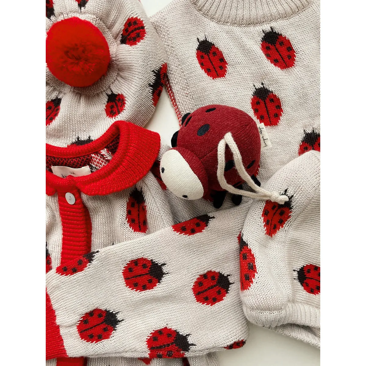 Konges Sløjd Belou Knit Cardigan Ladybug