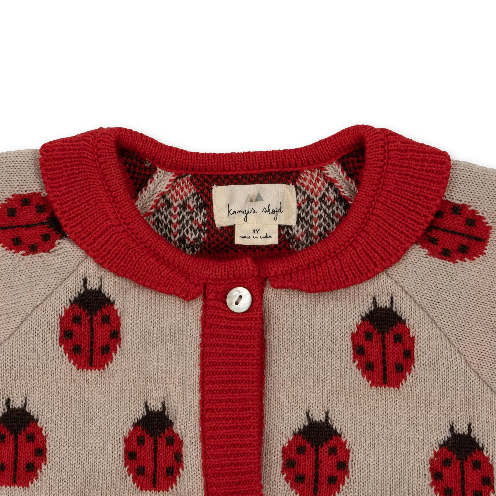 Konges Sløjd Belou Knit Cardigan Ladybug