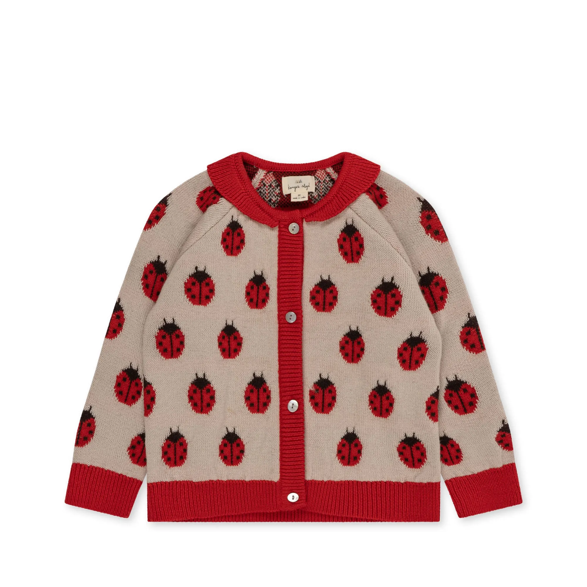 Konges Sløjd Belou Knit Cardigan Ladybug