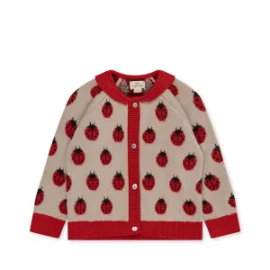 Konges Sløjd Belou Knit Cardigan Ladybug