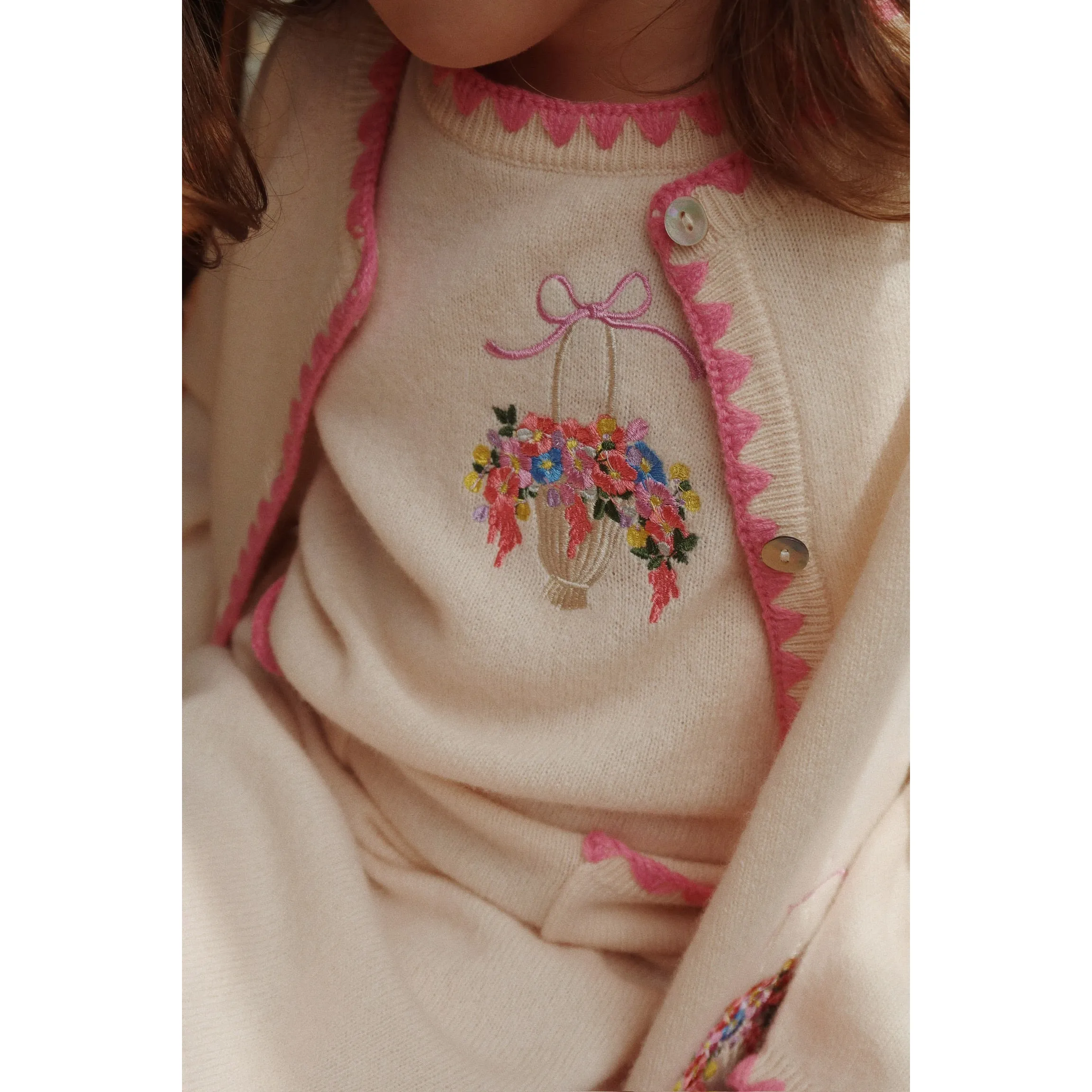 Konges Sløjd Collette Knit Cardigan-Off White