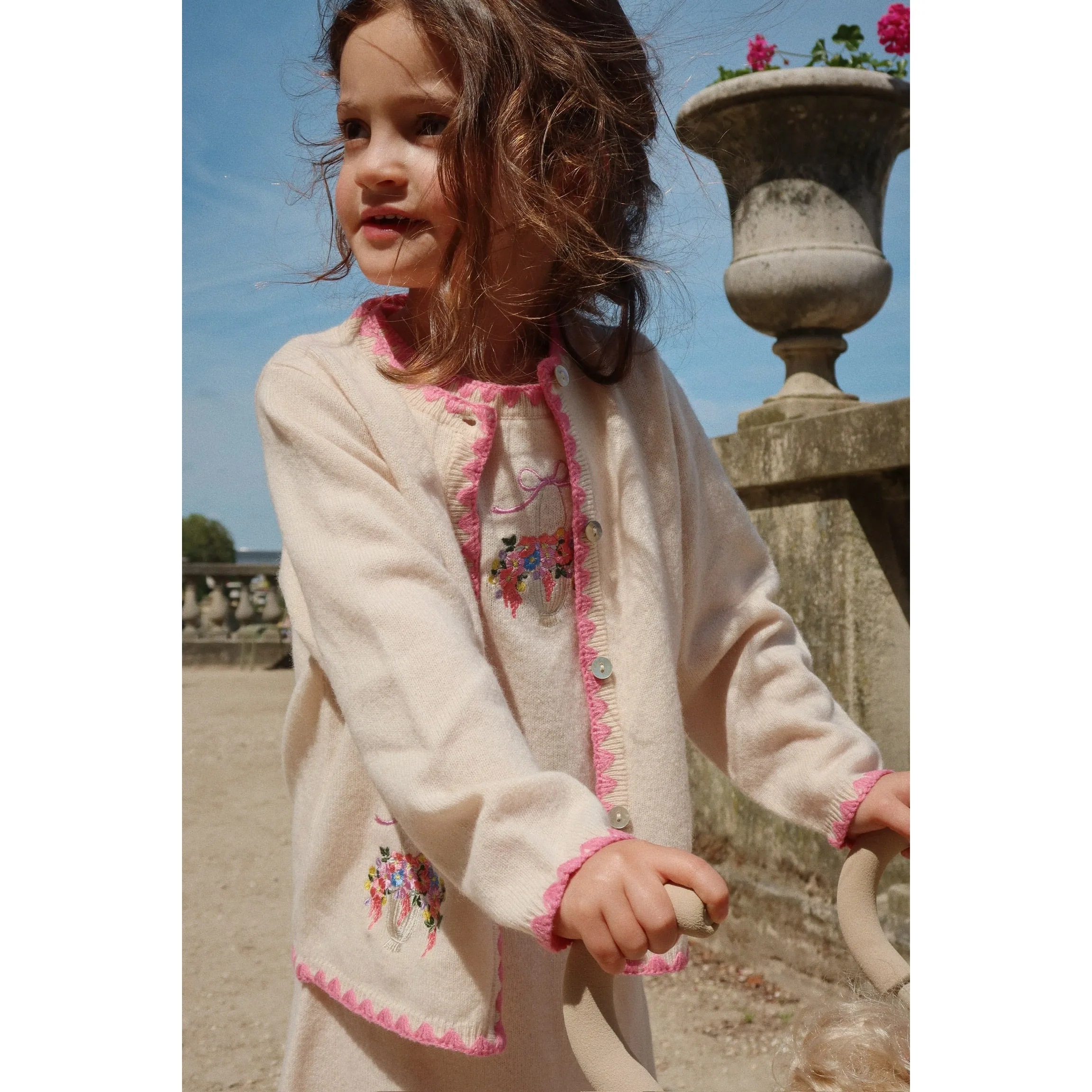 Konges Sløjd Collette Knit Cardigan-Off White