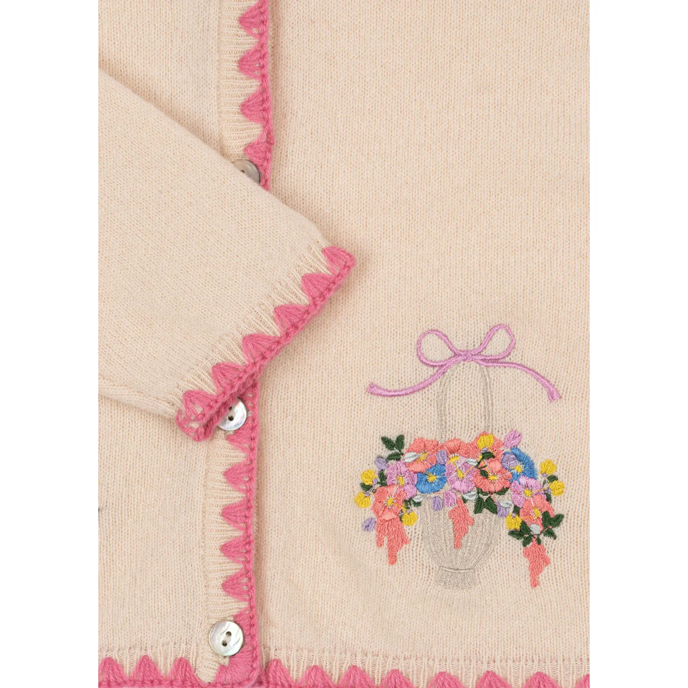 Konges Sløjd Collette Knit Cardigan-Off White