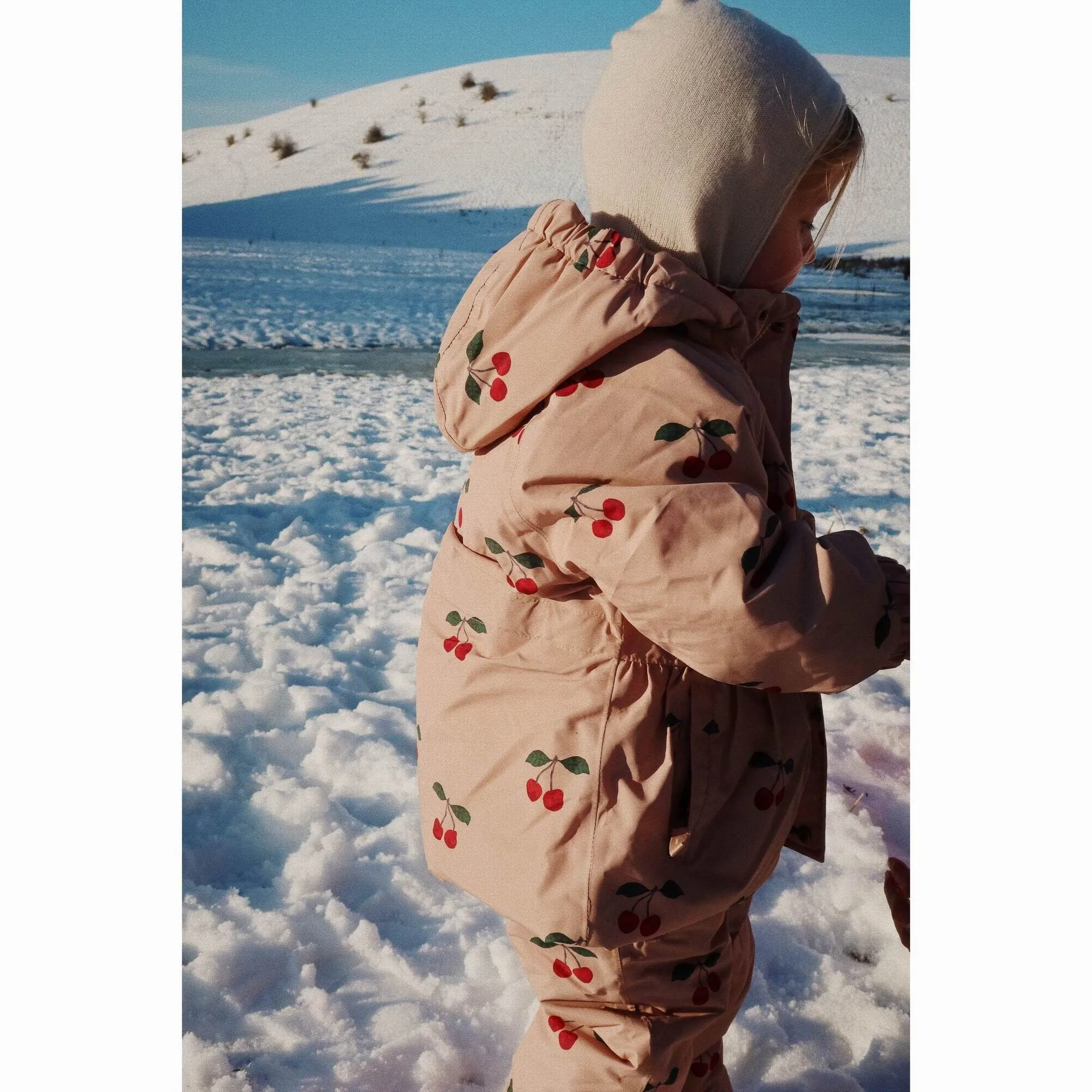 Konges Sløjd Mismou Frill Jacket-Ma Grande Cerise Blush