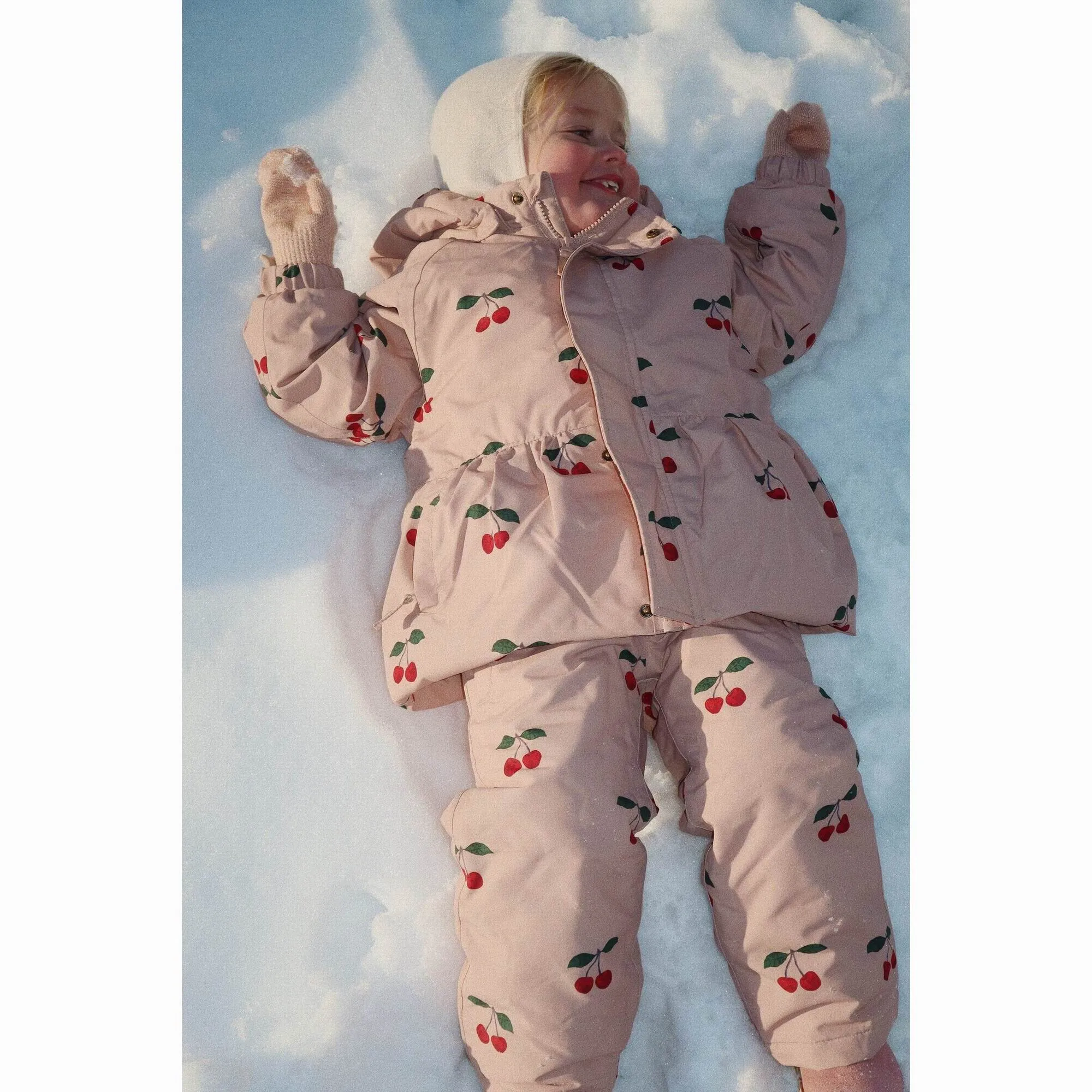 Konges Sløjd Mismou Frill Jacket-Ma Grande Cerise Blush