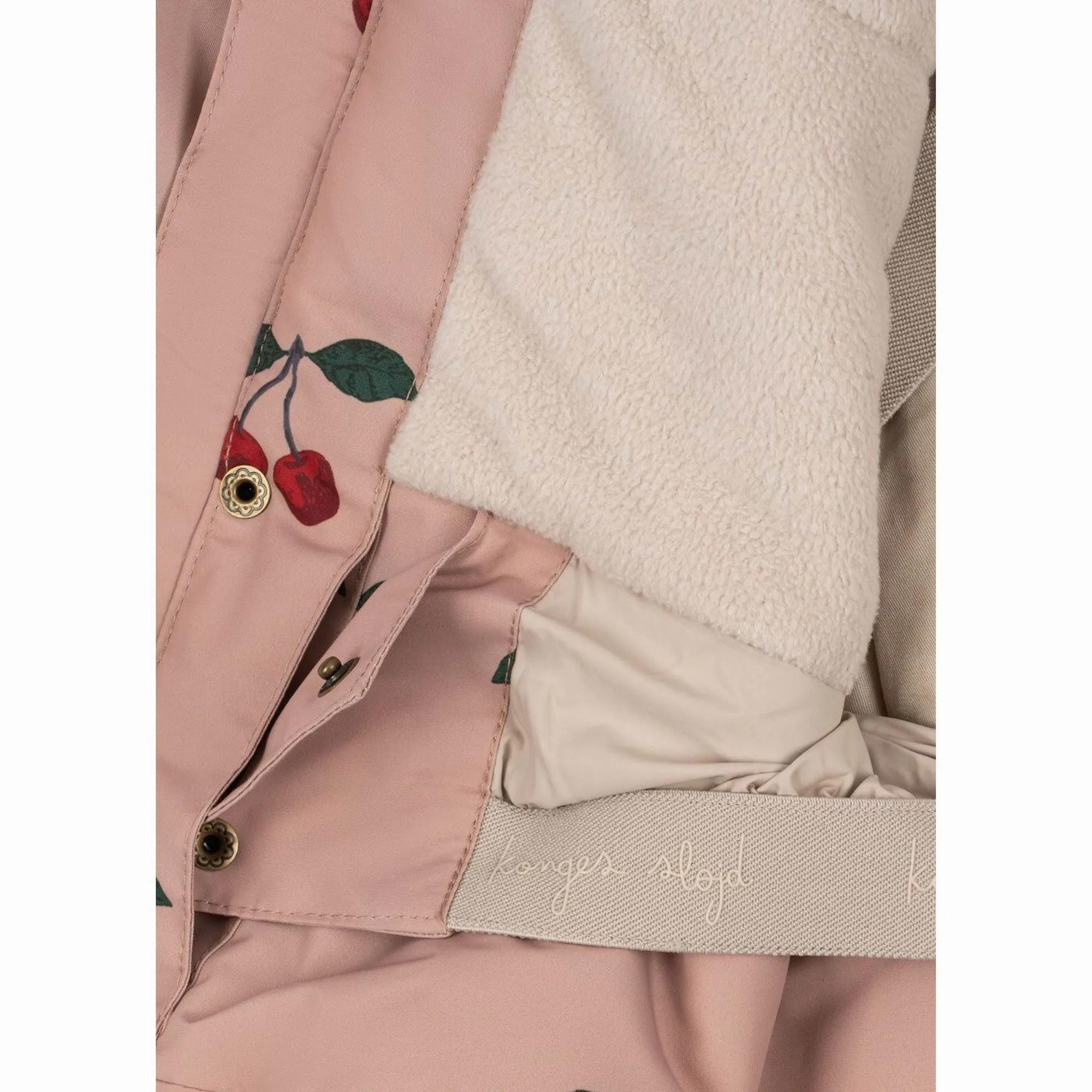 Konges Sløjd Mismou Frill Jacket-Ma Grande Cerise Blush
