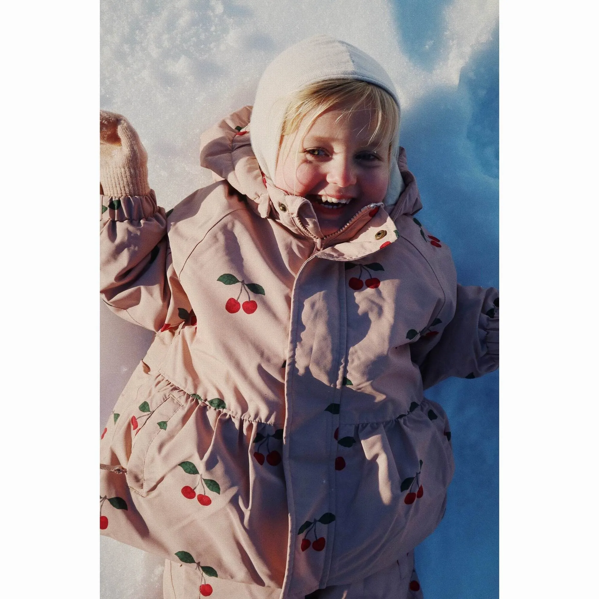 Konges Sløjd Mismou Frill Jacket-Ma Grande Cerise Blush