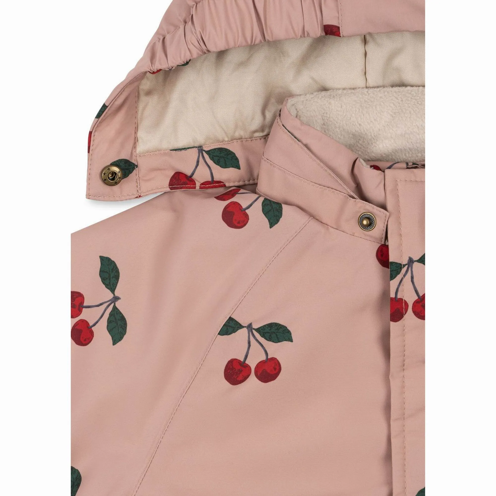 Konges Sløjd Mismou Frill Jacket-Ma Grande Cerise Blush