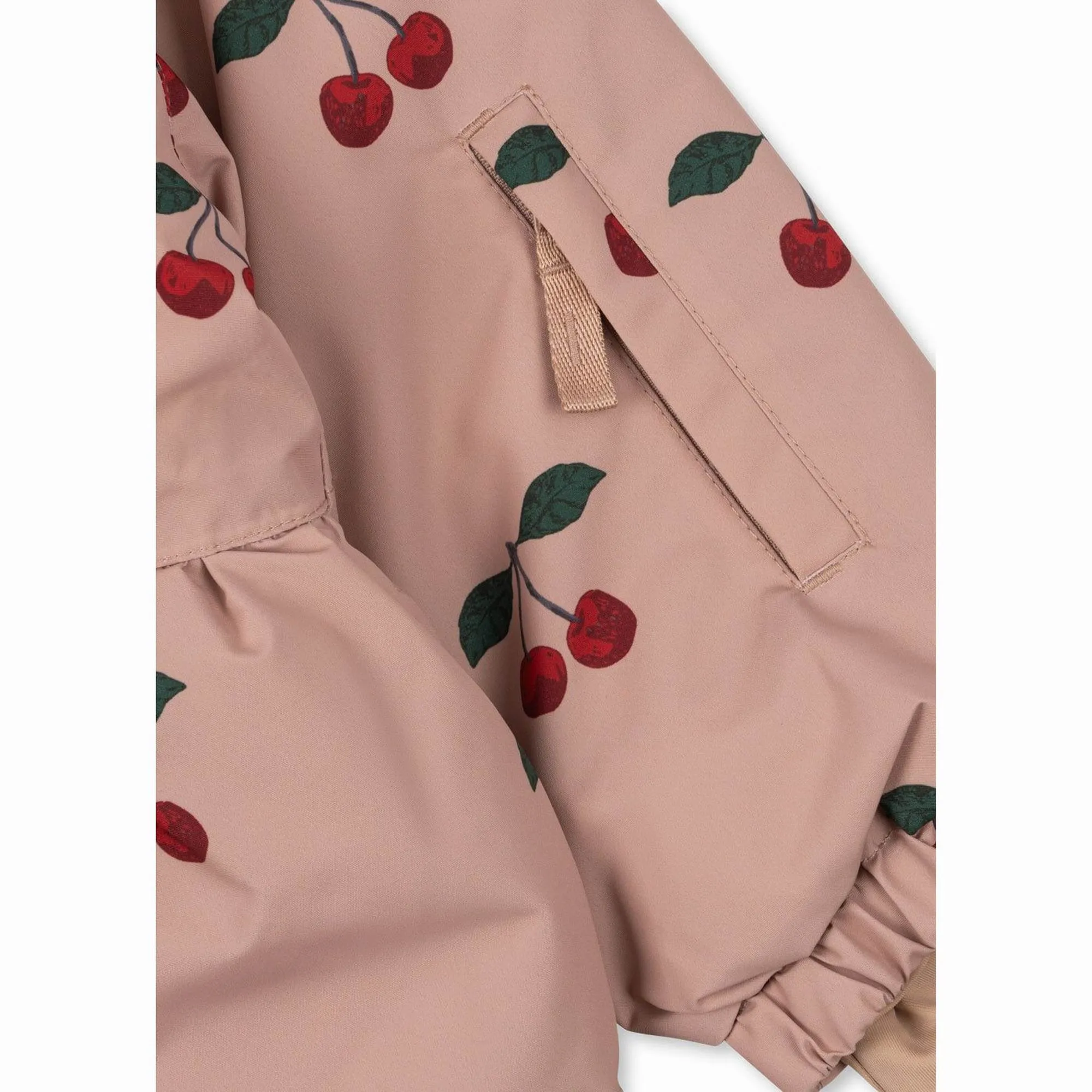 Konges Sløjd Mismou Frill Jacket-Ma Grande Cerise Blush