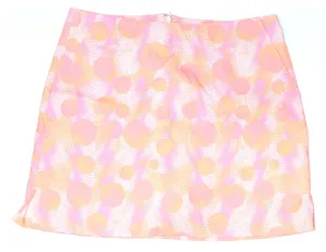 Lady Hagen Bright Pink, Orange & White Skort Size 8