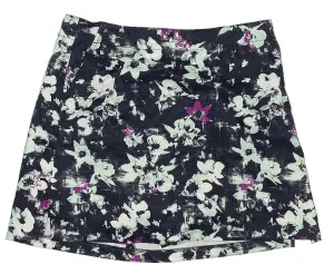 Lady Hagen Navy Floral Skort Size 6. MSP$55
