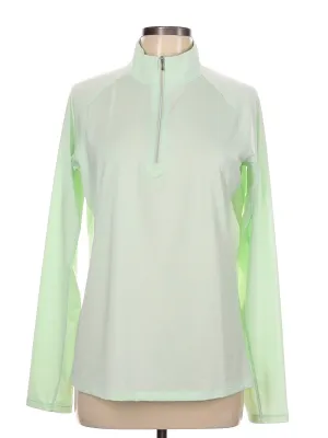 Lady Hagen Pale Green Long SLeeve Golf Pullover Size L