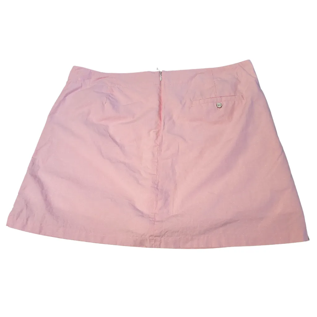 Lady Hagen Pink Textured Skort Size 16
