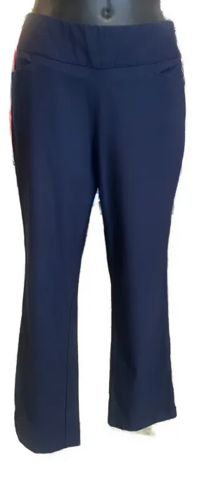 Lady Hagen Solid Pull-On Women's Golf Pant Size L